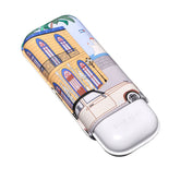Elie blue CASA CUBANA CIGAR CASE "LE PARISIEN" - 2 CIGARS CALIBER 27
